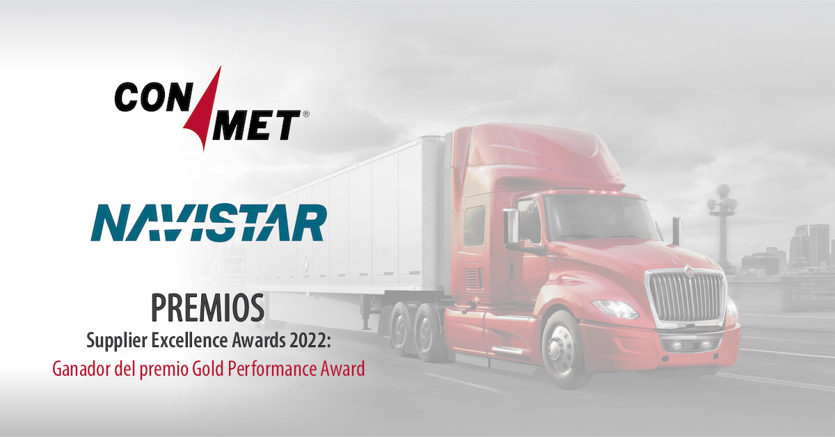 ConMet recibe el premio Supplier Excellence Award de Navistar